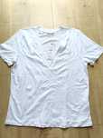 Zara t-shirt damski krótki rękaw biała gładka rozm 42 XL