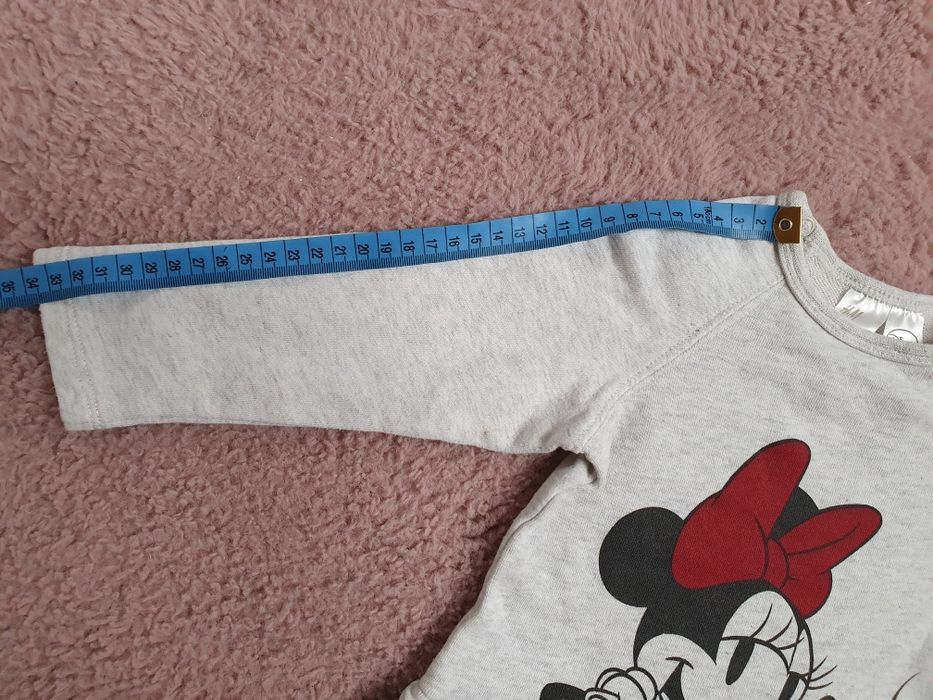 Sukienka H&M/ Myszka Minnie/ 6-9 m-cy/ 74cm
