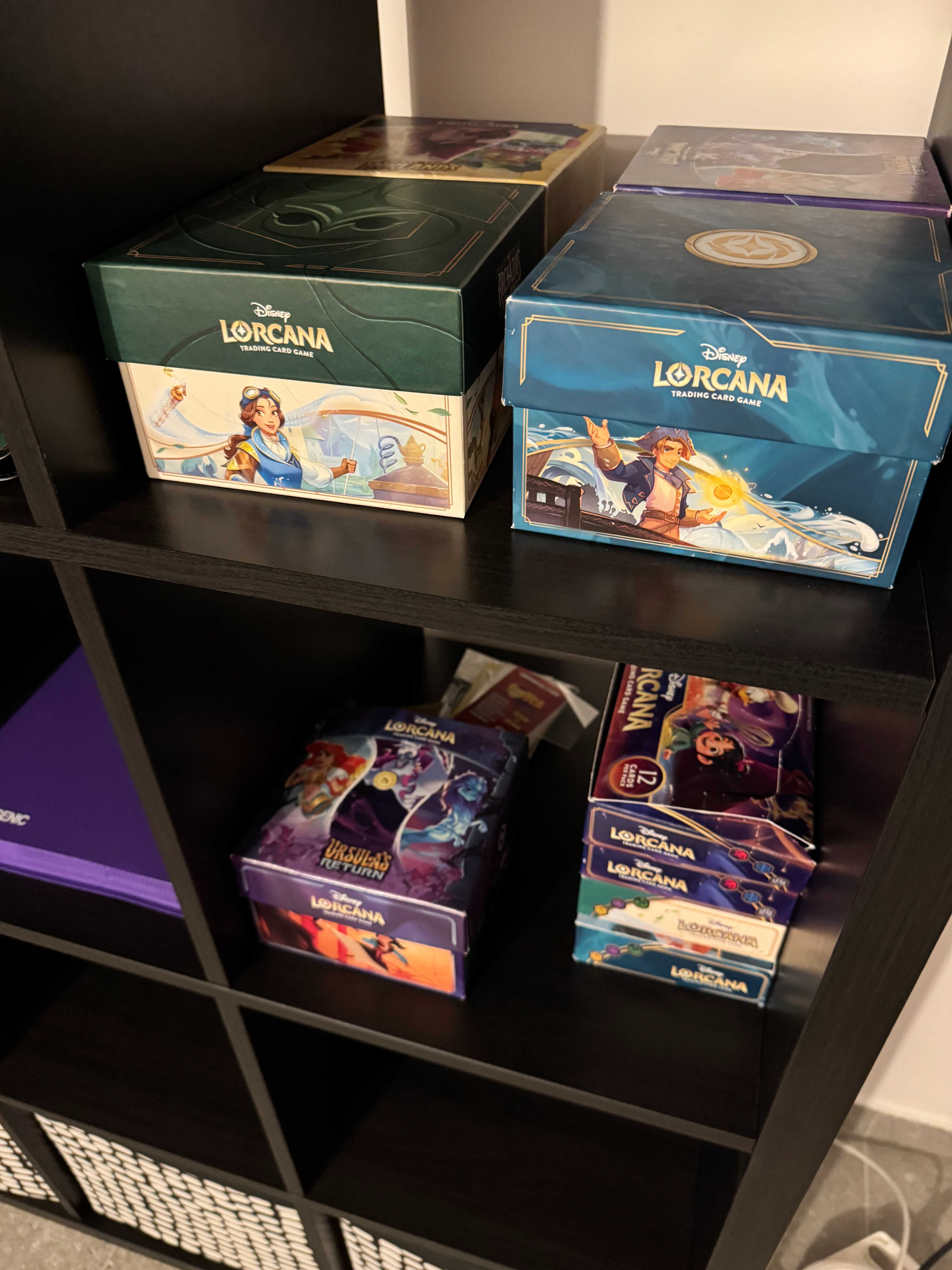 Rozbudowana kolekcja kart Disney Lorcana, top meta karty dodatki 1-7
