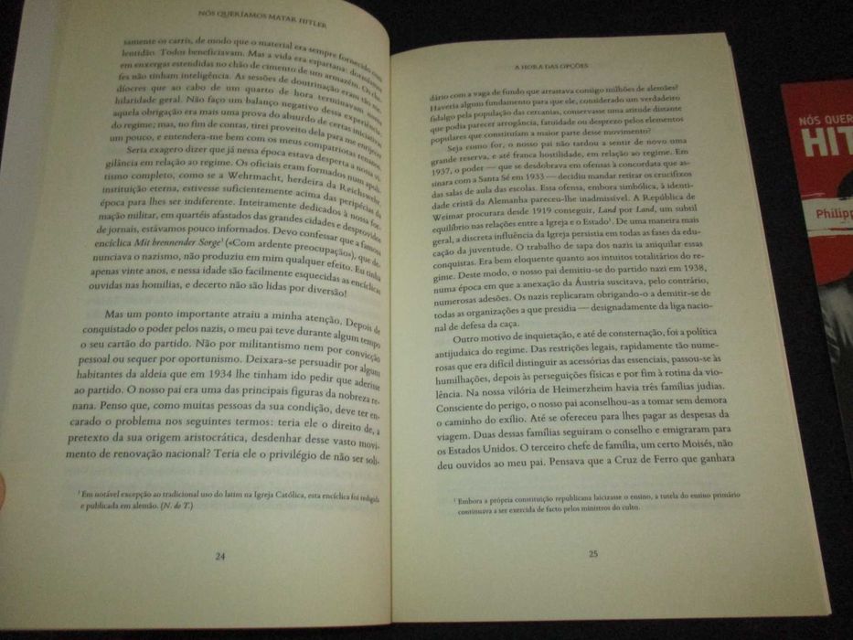 Livro Nós queríamos matar Hitler Teorema