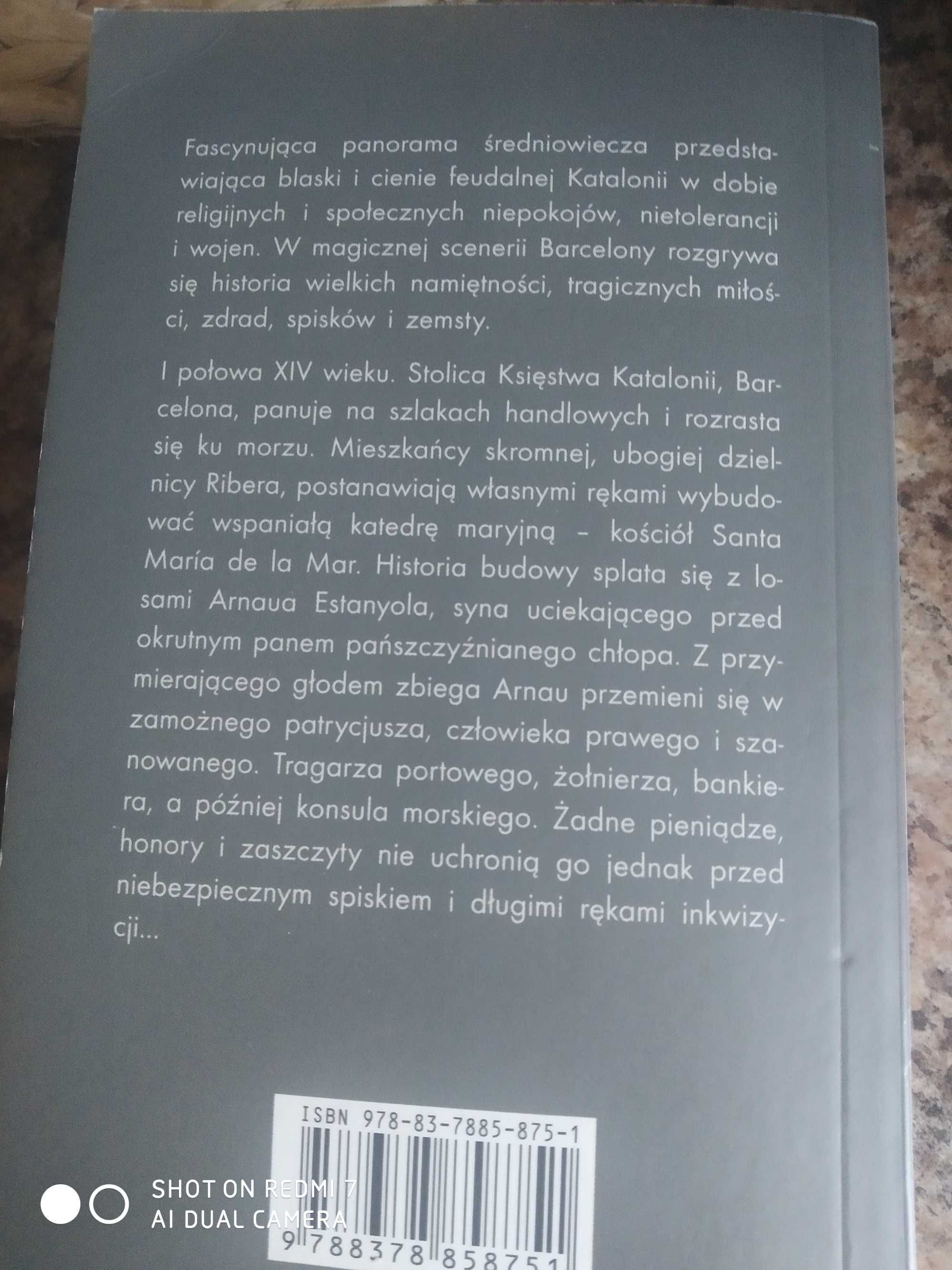 Książka Katedra w Barcelonie Ildefonso Falcones