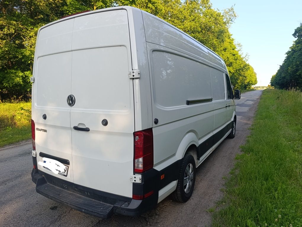 Crafter 2.0tdi 140km. 65 500NETTO. Długi wysoki