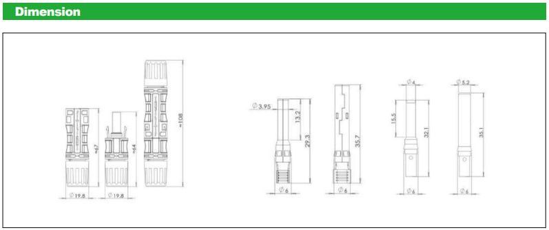 Разъём МС-4 для солнечных панелей