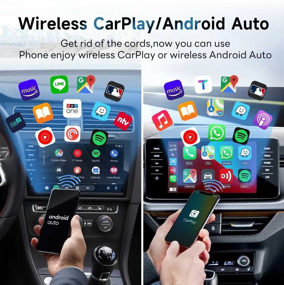 CarlinKit 5.0 2air - адаптер для беспроводного CarPlay/Android Auto