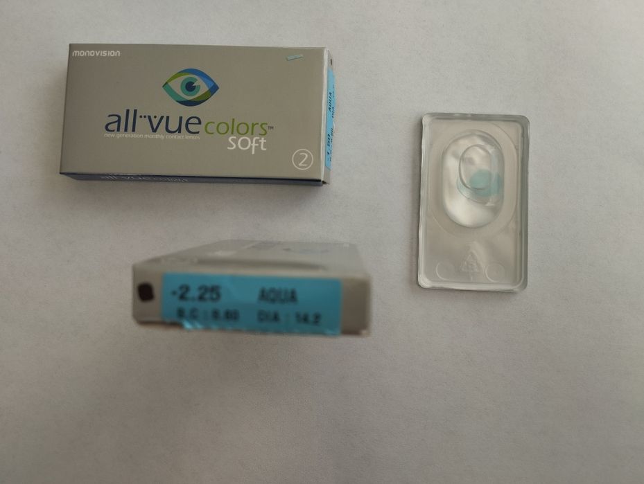 Soczewki kontaktowe kolorowe -2.25