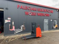 Paleciak elektryczny Linde L 14 z 2017 r 190 cm 1400 kg wózek