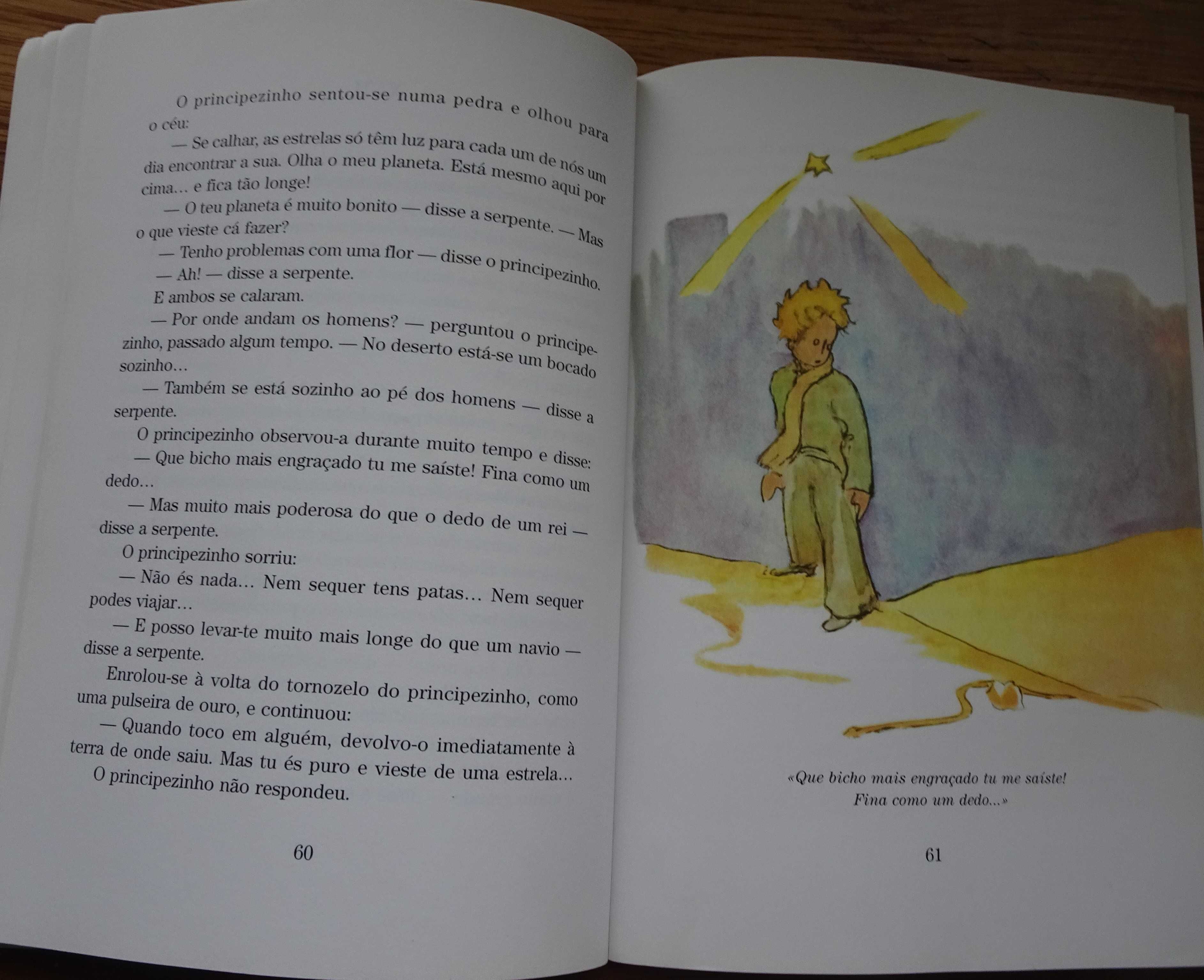 O Principezinho (Com Aguarelas do Autor) de Antoine de Saint-Exupéry