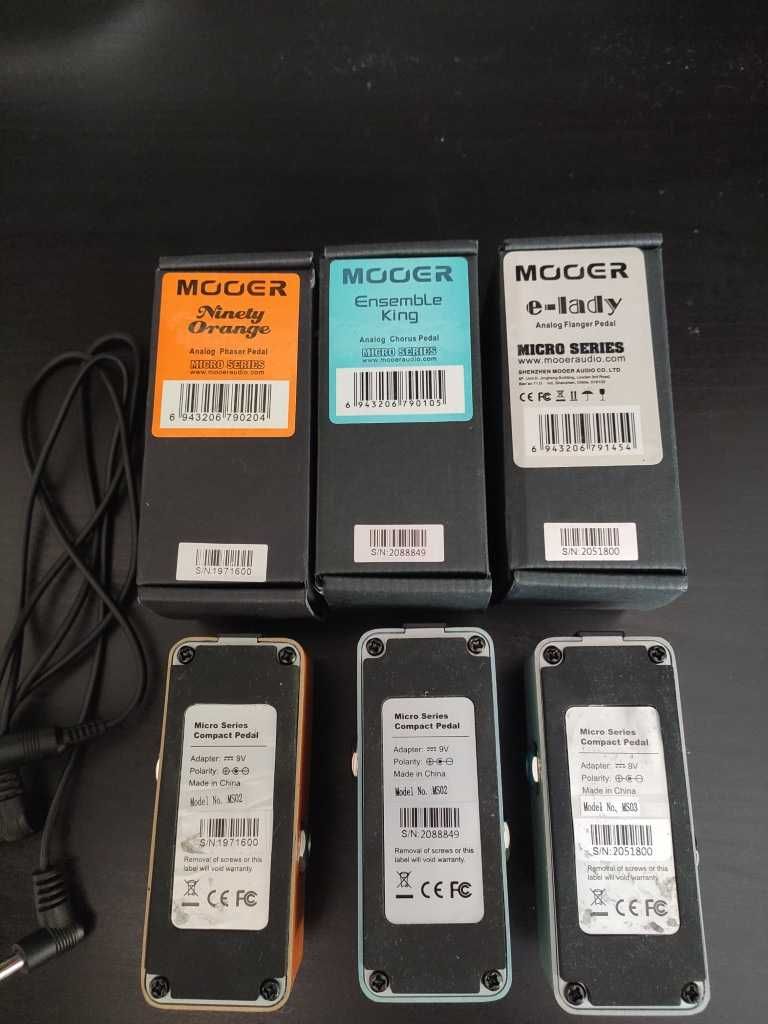 Mooer - Pedais Efeitos Modulação