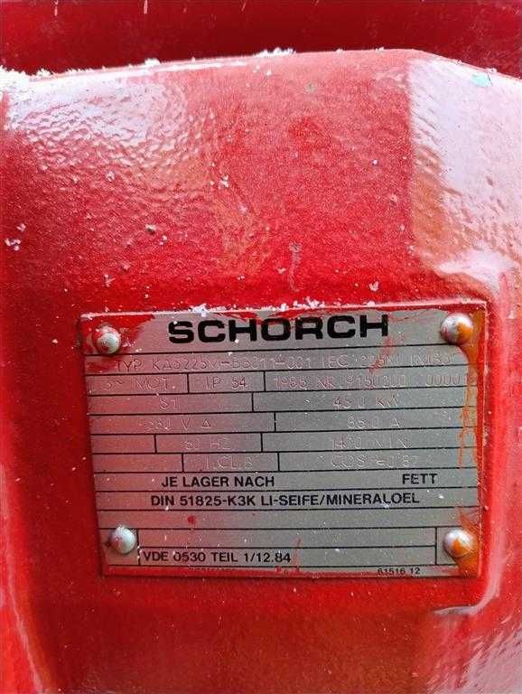 Pompa SULZER DELTA LH6 z silnikiem  SCHORCH 45kW, S015575