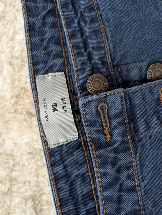 Spódnica mini New look m 38 l 40 na guziki wysokie stan