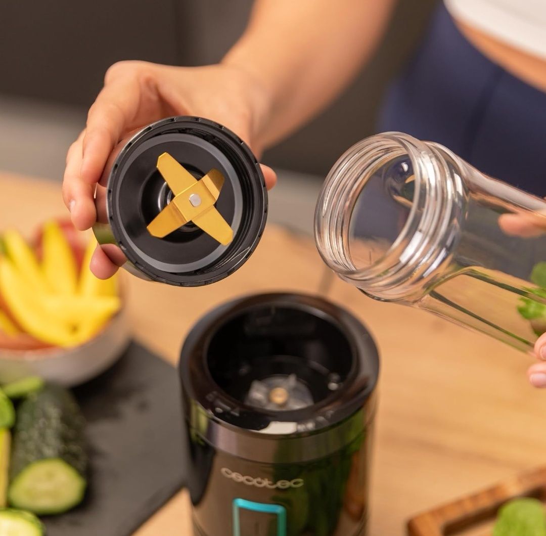 Cecotec Blender Kieliszek Przenośny Pojedynczy Power Titanium 300 Easy