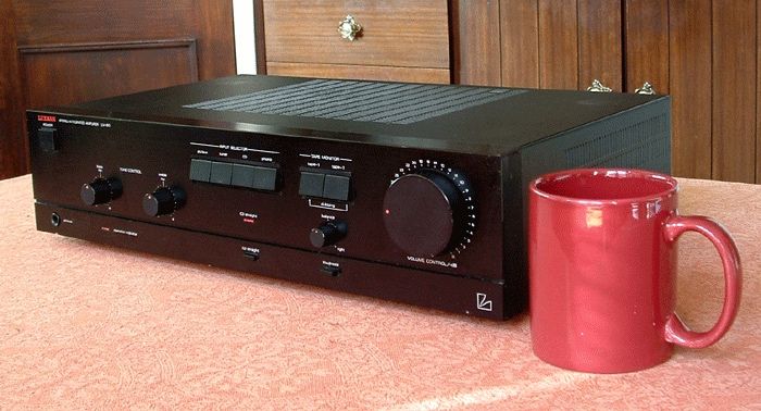 Amplituenr Luxman Integra LV90 Czarny/Czerwony Napis Audio/Wys!
