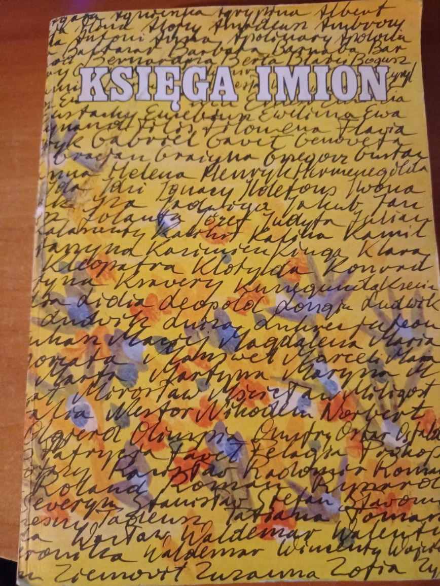 "Księga imion" Bogdan Kupis, Bogna Wierzchowiska, Jan Kamyczek