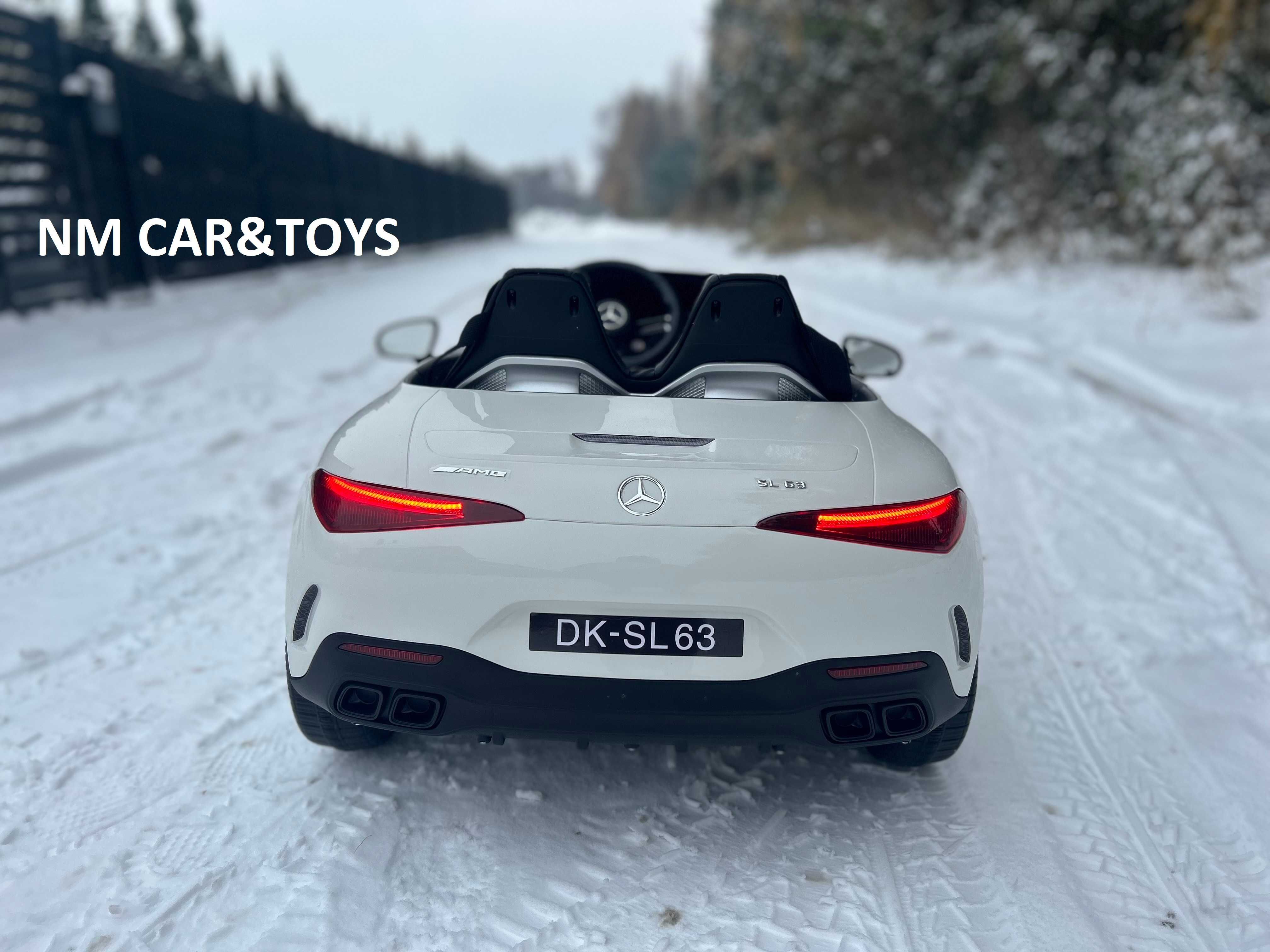 Nowość Mercedes Benz AMG SL63 Auto akumulator Pojazd Miękki fotel koła