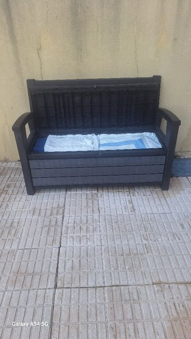 Movel de jardim com arrumação