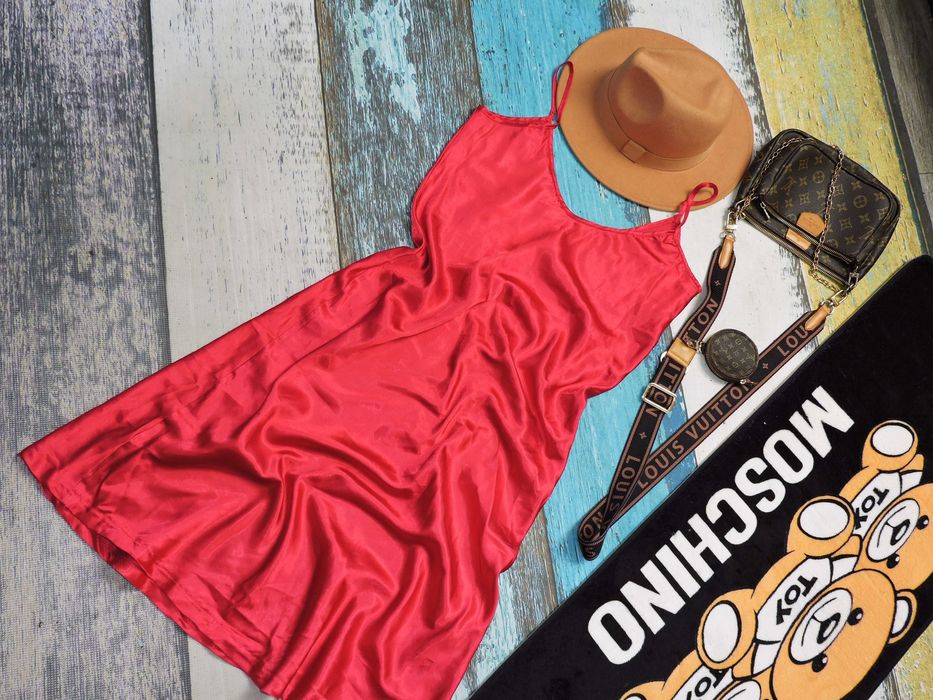 Satynowa koszulka nocna M/L