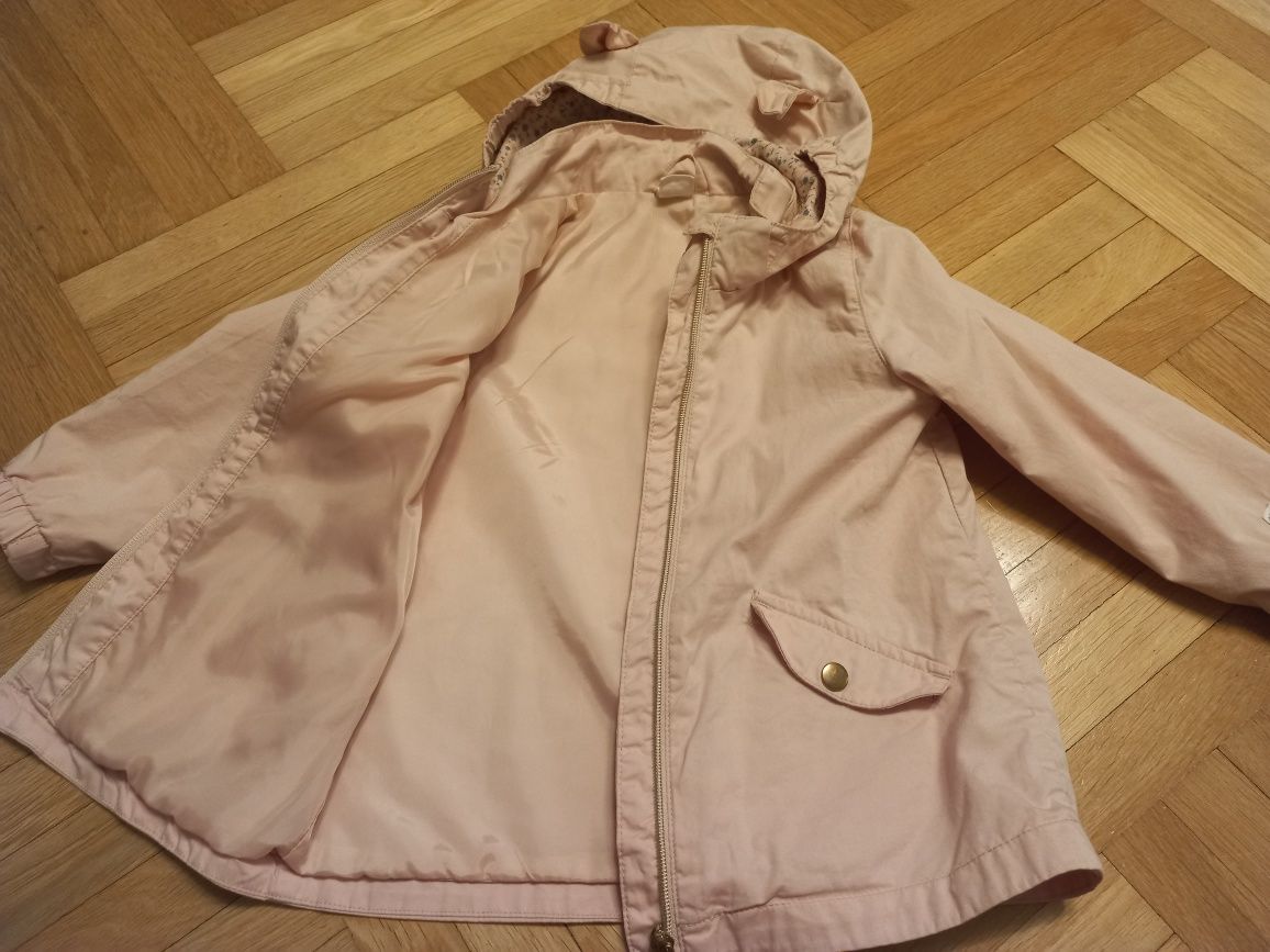 Kurtka parka wiatrówka h&m rozmiar 92