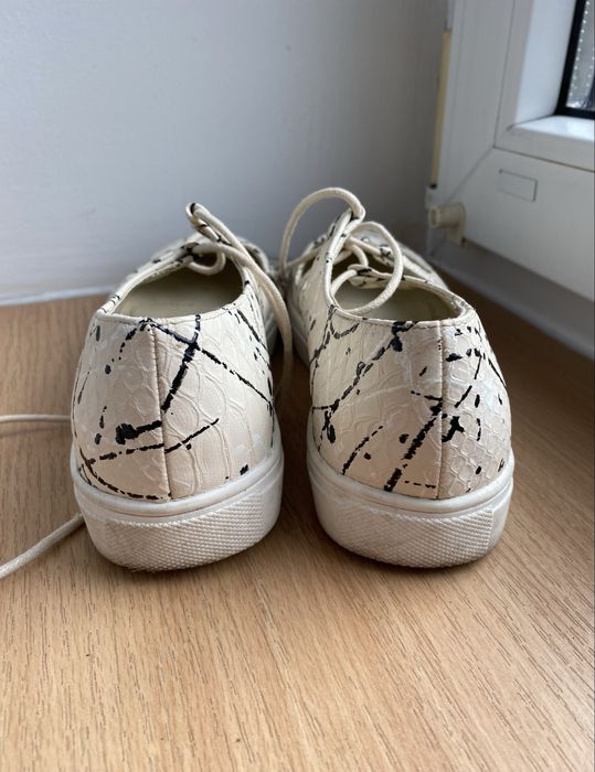 buty letnie rzymianki kremowe espadryle