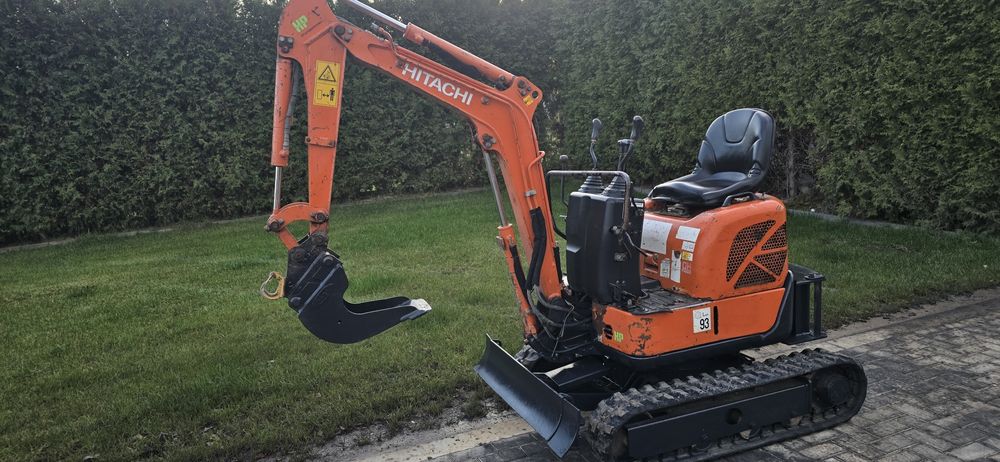 Minikoparka hitachi 1.2t Poszerzane podwozie 2016rMocna koparka