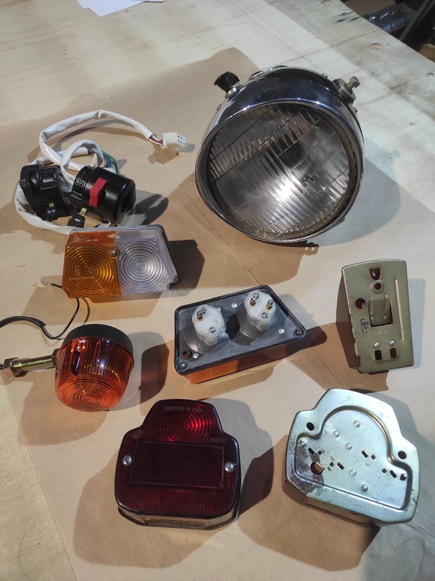 Lampa Dniepr Ural K750 części dyfer siedzenie M72 mnóstwo , bdb jakość