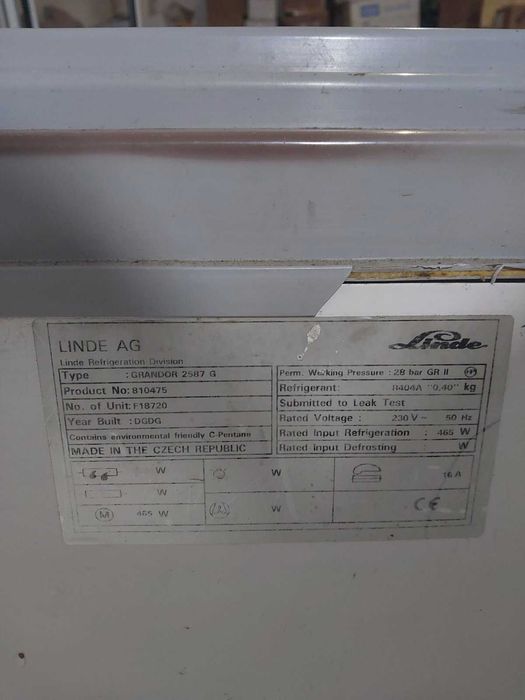 Продам морозильну камеру(ларь) Linde AG
