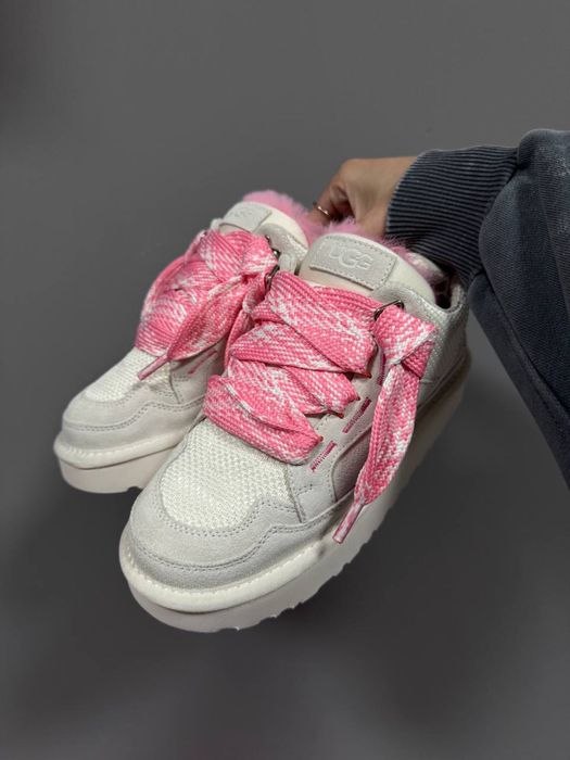 UGG LOWMEL sneakers white/pink premium