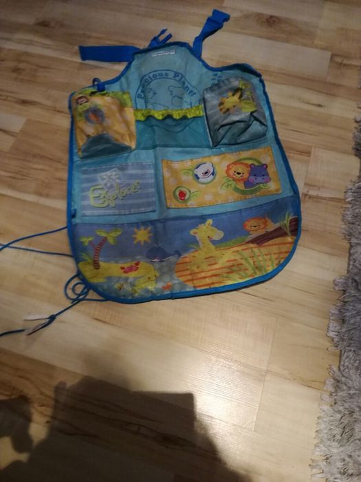 Organizer samochodowy ochraniacz fotela Fisher Price niezbędnik