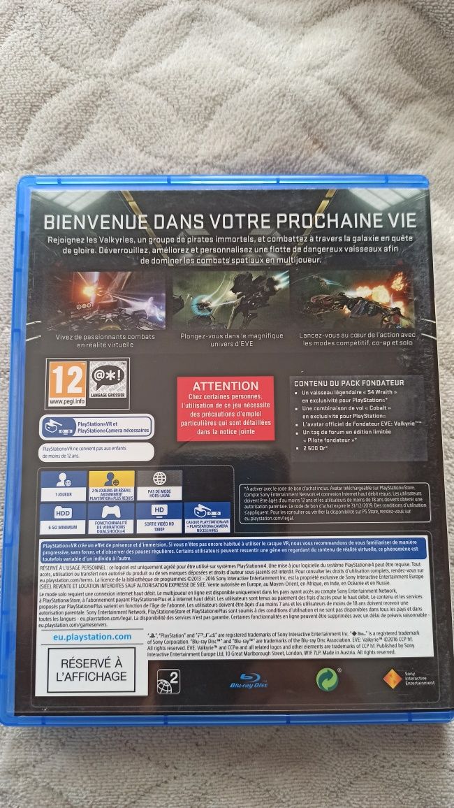 Eve Valkyrie Ps4, Ps5 zadbana