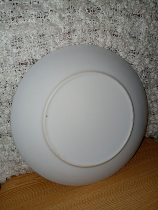 Новорічна, різдвяна тарілка із Сантою