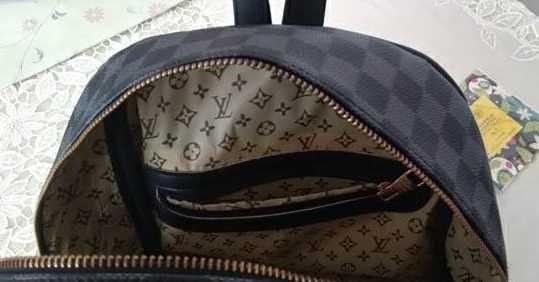 Ekskluzywny Plecak Louis Vuitton w Stylu Damier