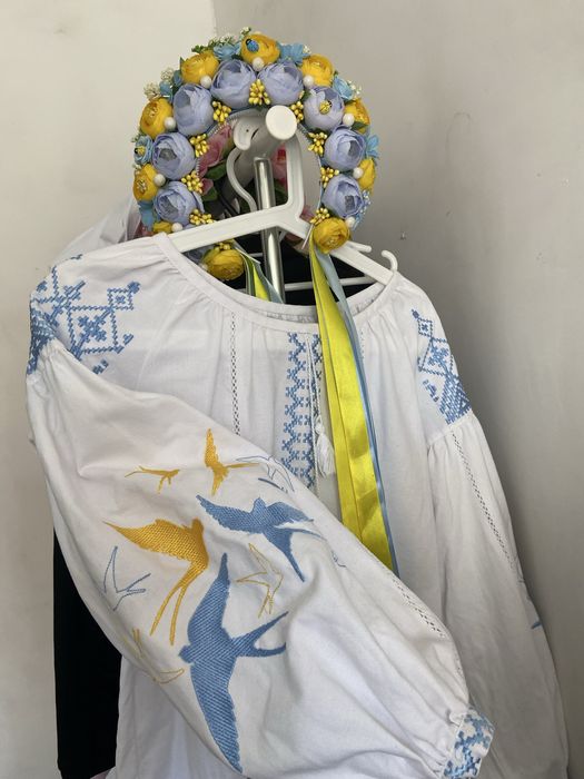 Український віночок жовтоблакитний