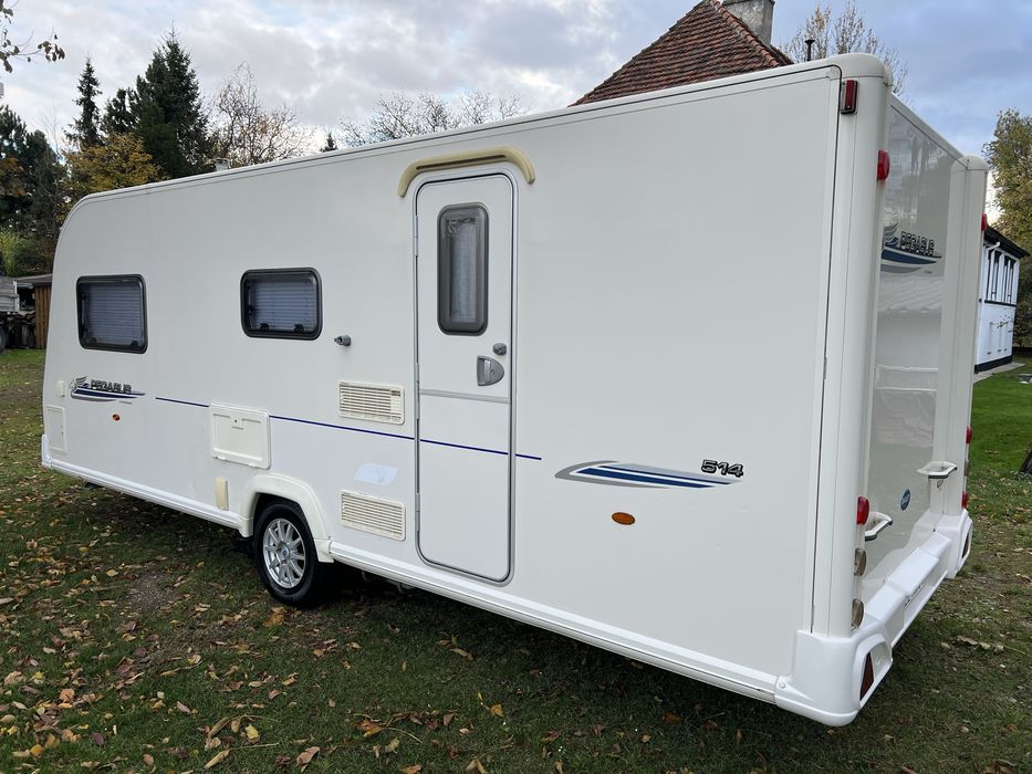 Przyczepa Bailey Pegasus, 4/5 Osobowa MOTO MOVER,DUŻY NAMIOT