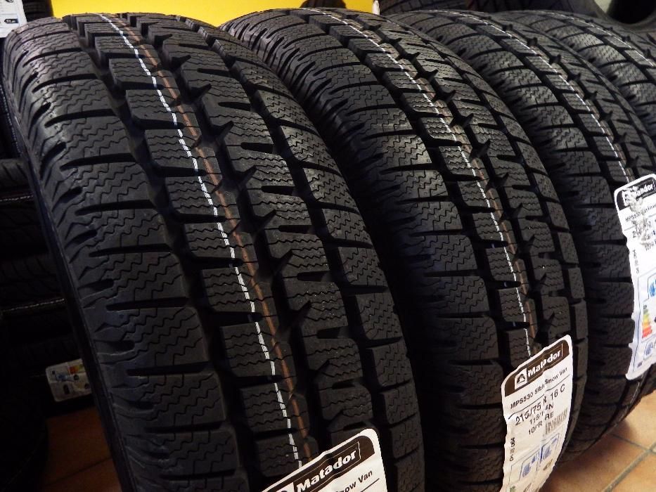 Nowe ZIMOWE opony DOSTAWCZE 215/75 R16C Montaż GRATIS!