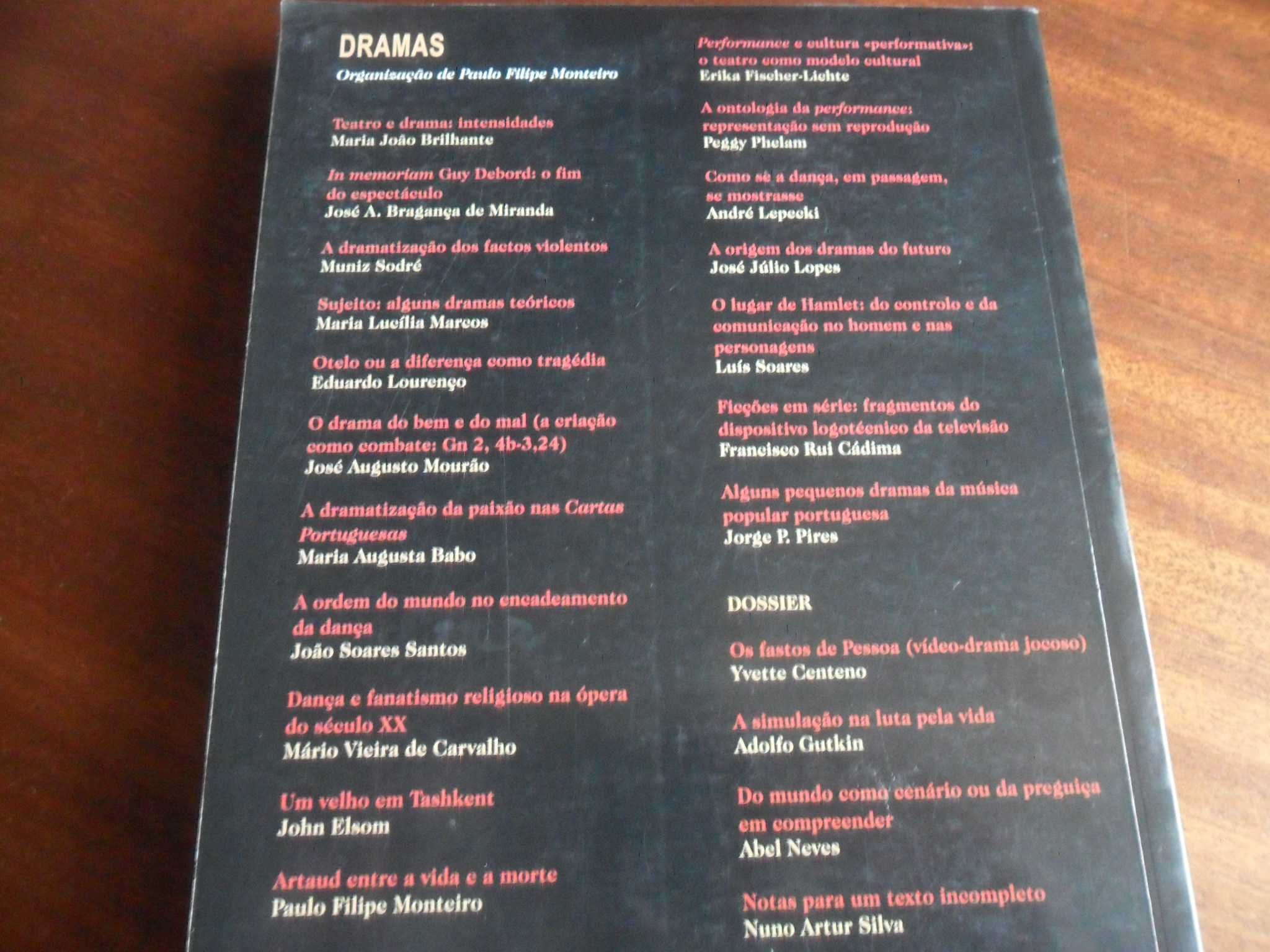 "DRAMAS" -Revista de Comunicação e Linguagens Nº 24 - Paulo F Monteiro
