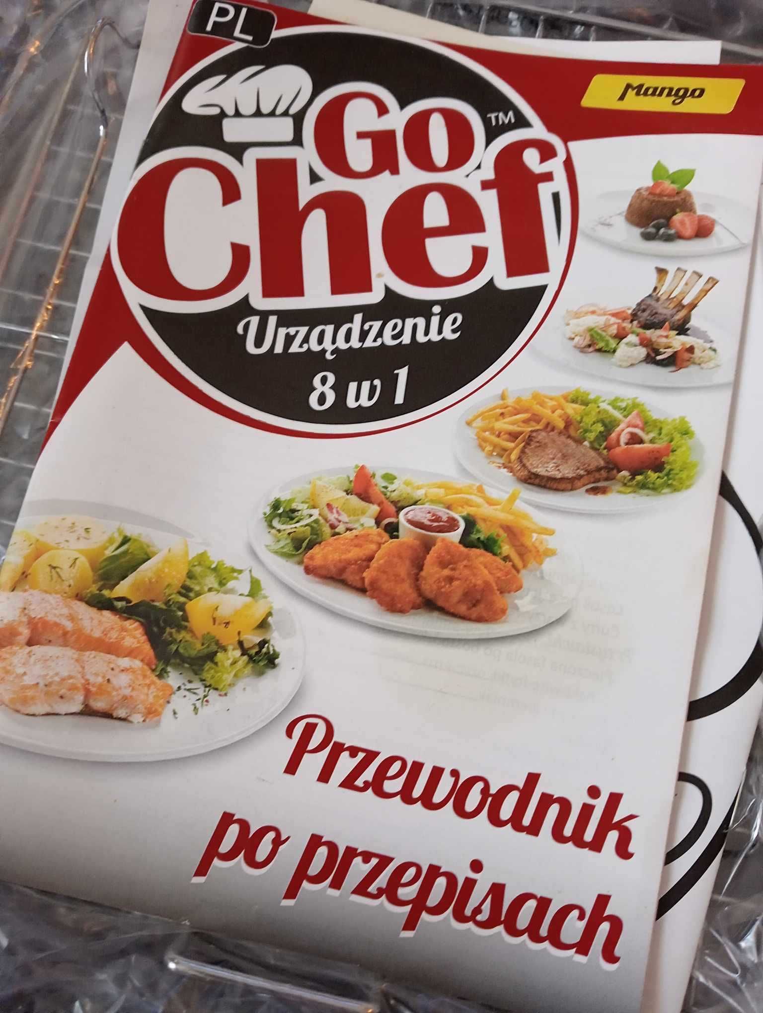 Go Chef Urządzenie Wielofunkcyjne do gotowania 8W1 Mango, Nowe