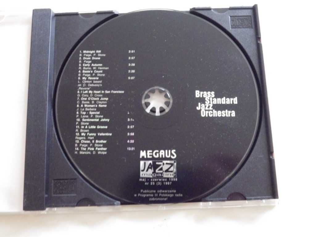 Płyta CD: Brass Standard Jazz Orchestra