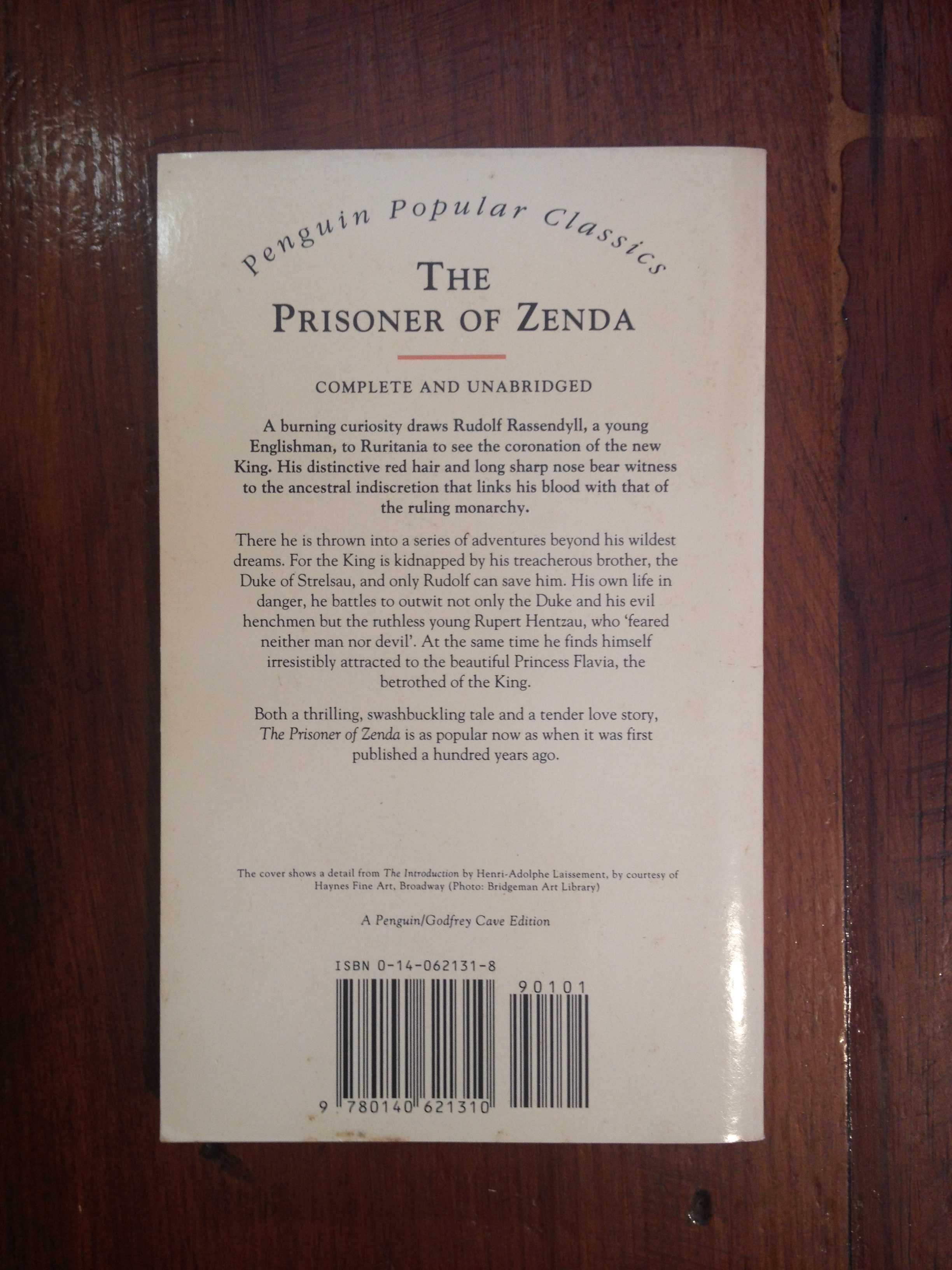 Anthony Hope - The prisoner of Zenda