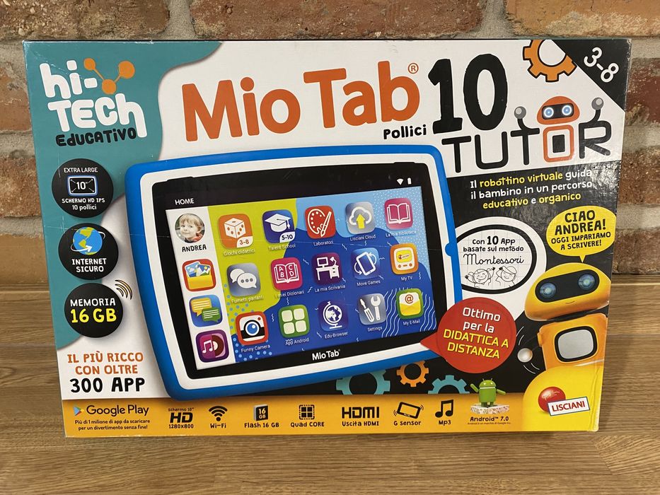 Lisciani Mio Tab 10 Tutor tablet dla dzieci