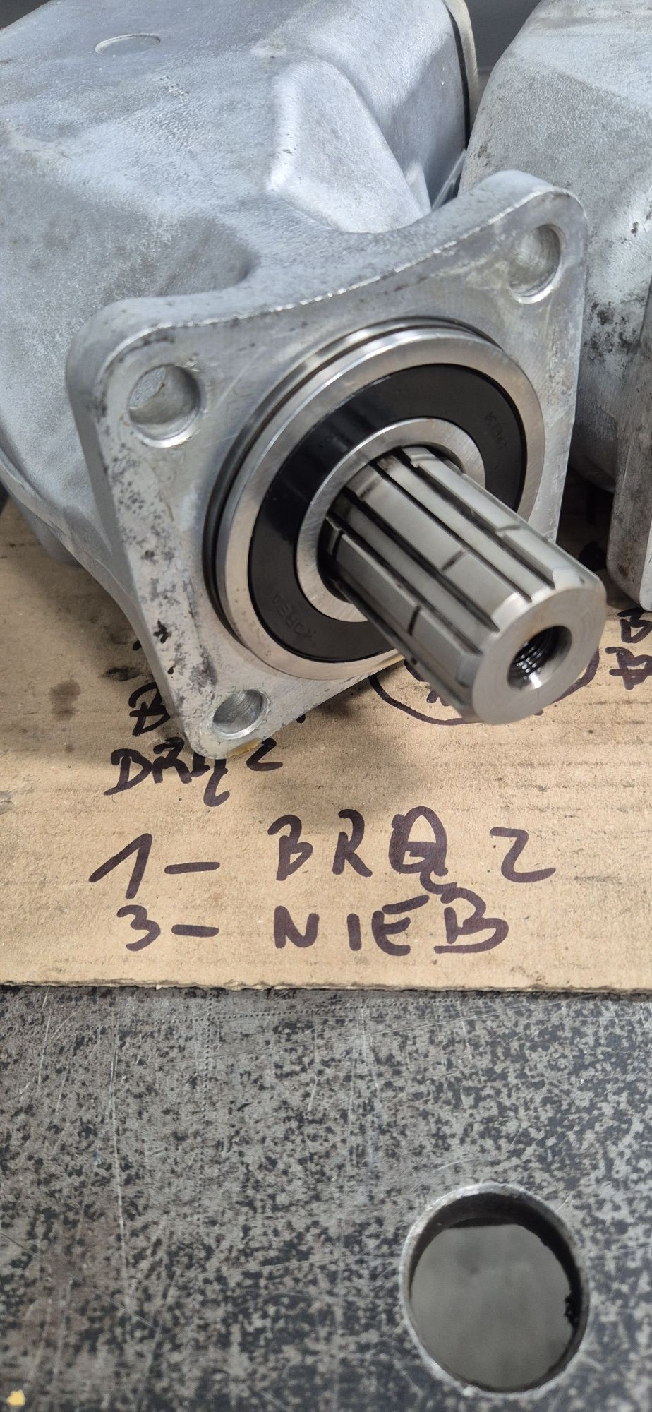 Parker 81L/min. Pompa hydrauliczna HDS, wywrot, kipper