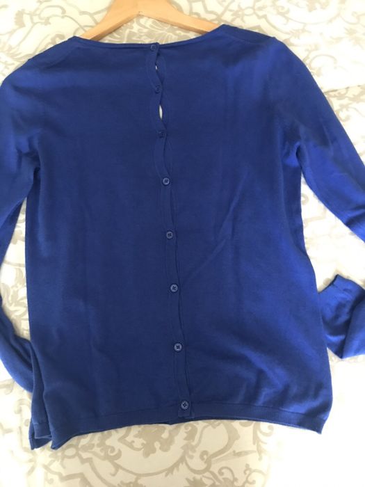 Camisola em malha,Massimo Dutti ,decote em V