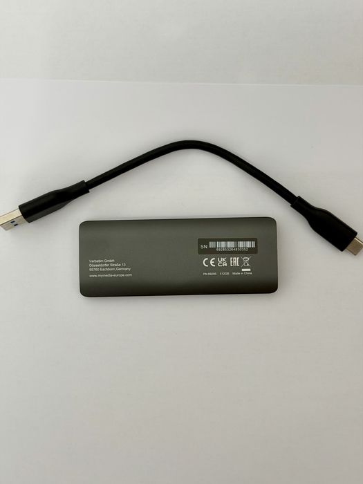 Disco Ssd Verbatin portatil 500gb