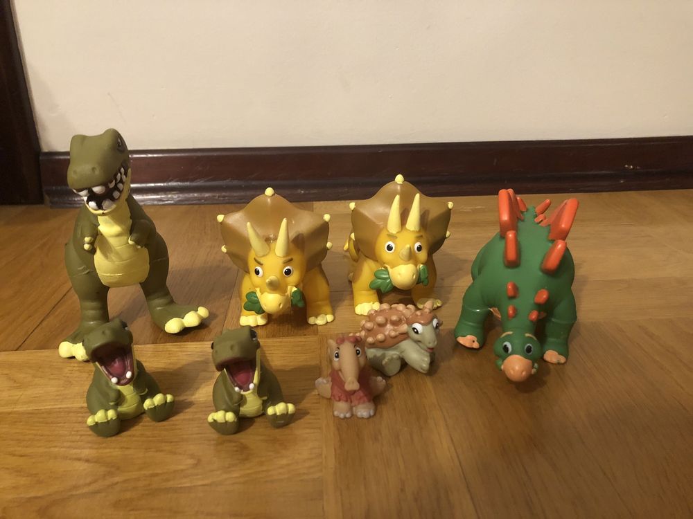 Dinozaur, dinozaury figurki 8 szt. Deagostini