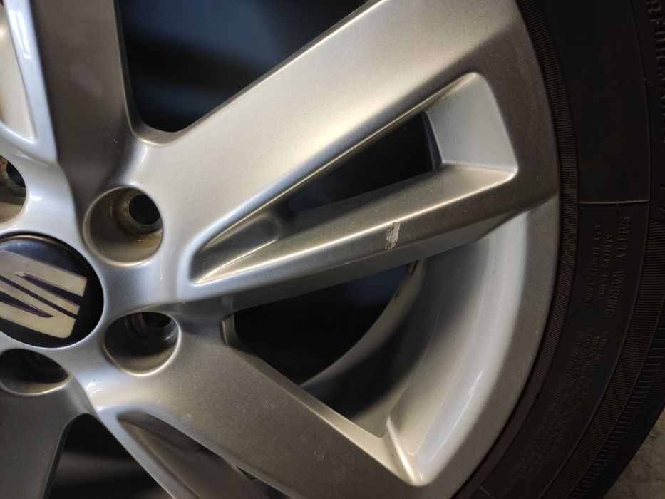 Koła alu 17 Seat Arona 5x100, Oryginał, Goodyear 205/55R17, 2020 rok