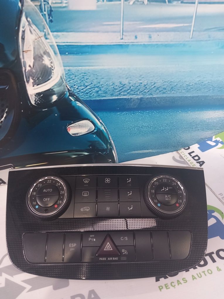 Comando ar condicionado aquecimento sofagem ESP Mercedes Classe R W251