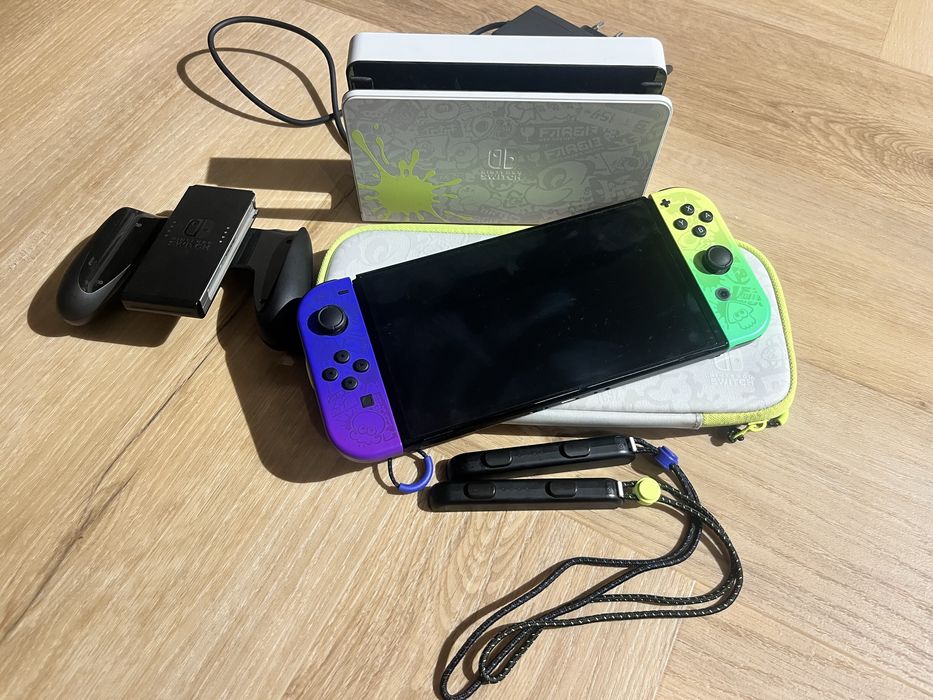 Nintendo Switch OLED wersja Splatoon