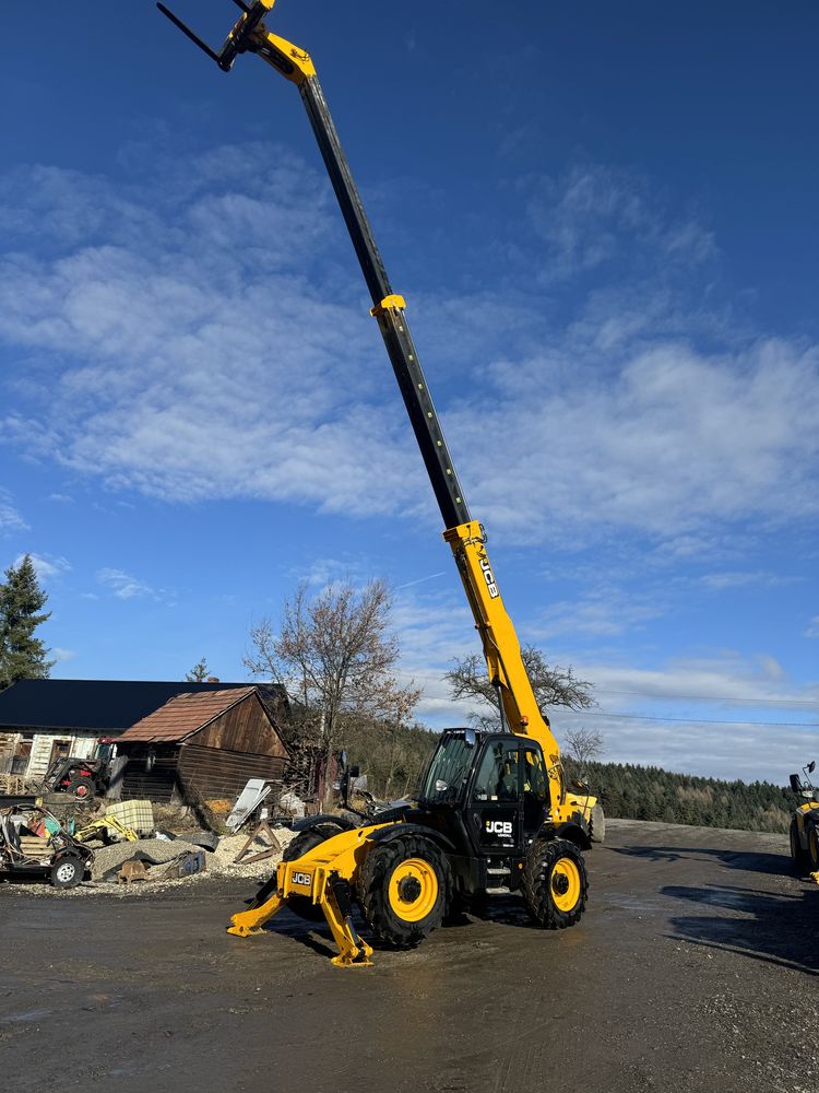 Ladowarka teleskopowa jcb 540-140 rok 2018 14 metrow manitoue zamiana