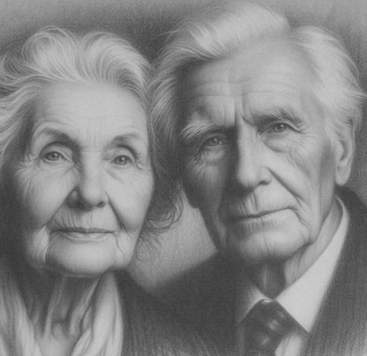 Portret na zamówienie Łódź Rysunek ołówkiem prezent ślubny Piotrków