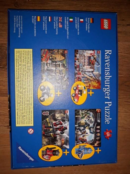 Ravensburger Puzzle Lego Kingdom 60 el 5+