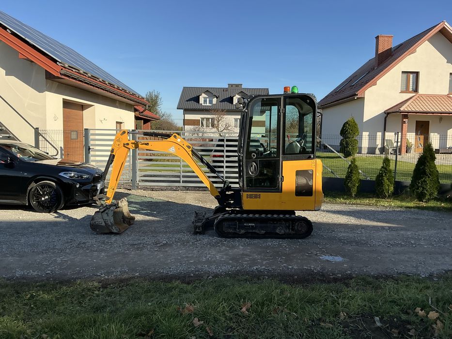 JCB 16C-1 2020R 630MTG Kabina Mini koparka gąsienicowa z kabiną