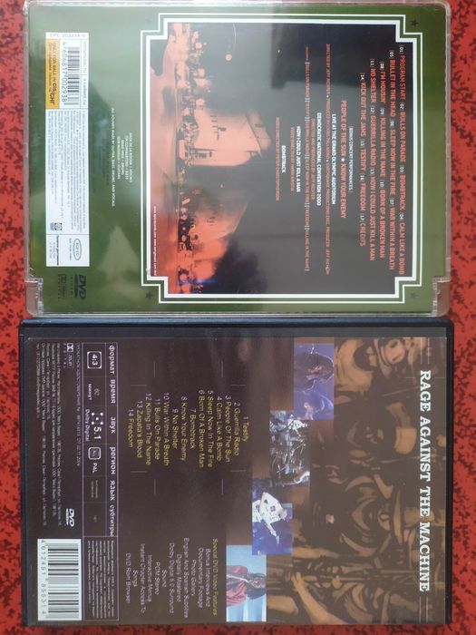 DVD Rage against the machine RATM